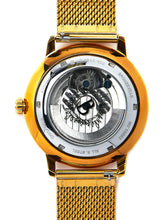 Load image into Gallery viewer, 1st Edition Classic Renaissance Automatic w/ Gold Stainless Steel Mesh Watch Strap (Refurbished)