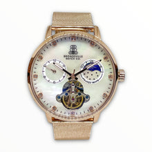 Load image into Gallery viewer, Rose Gold Classy Renaissance Automatic (Mother of Pearl Dial)