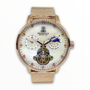 Rose Gold Classy Renaissance Automatic (Mother of Pearl Dial)